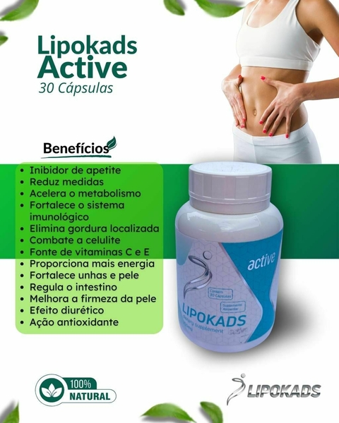 LipoKads Active - 30 Cápsulas - comprar online