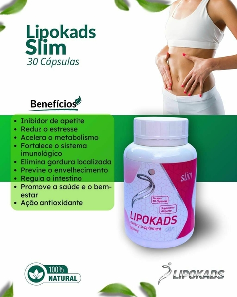 LipoKads Slim - 30 Cáps - comprar online