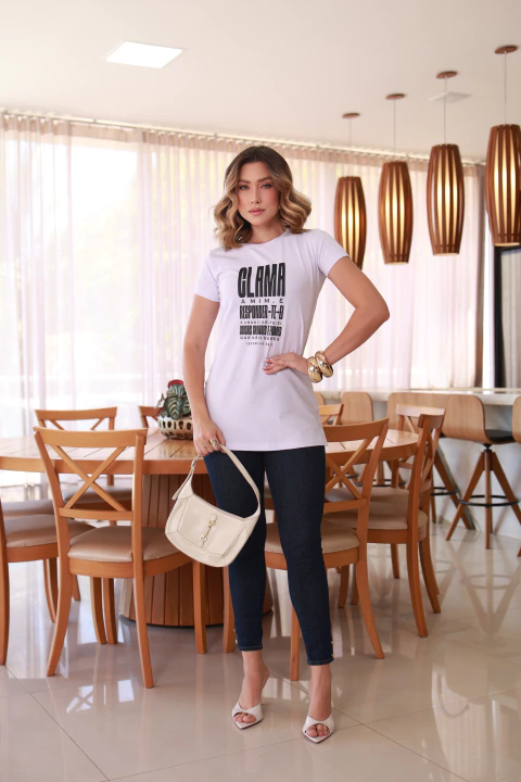 Long Line Feminina Clama A Mim Moda Cristã - comprar online