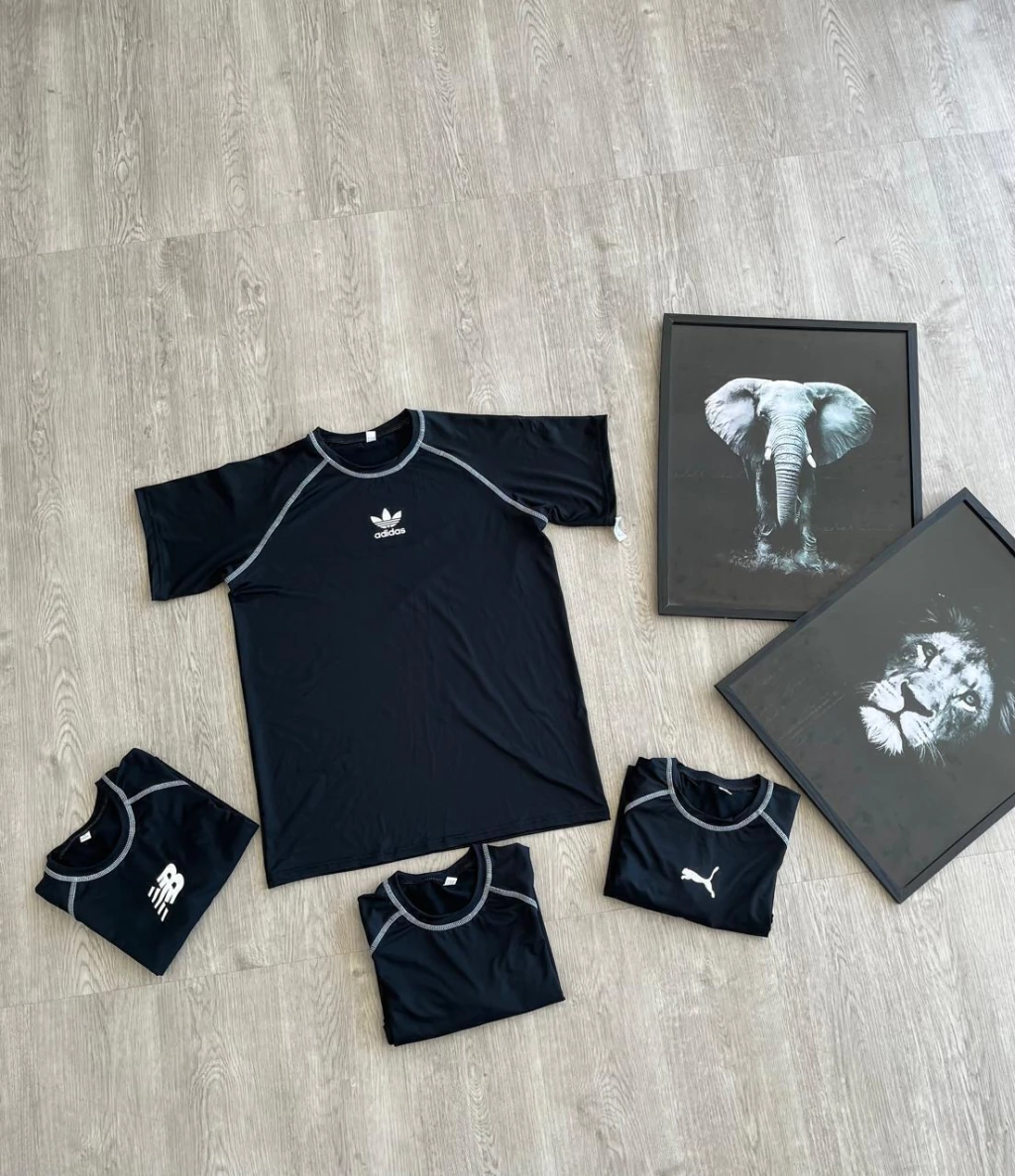 Remera sport adultos estampadas