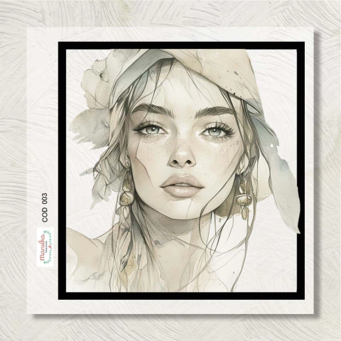 Transfolex color (plancha) MUJ003 (aprox. 30x30) - comprar online