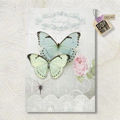 Papel decoupage A4 037