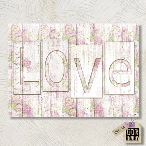 Papel decoupage A4 118