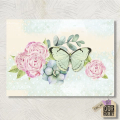 Papel decoupage A4 133