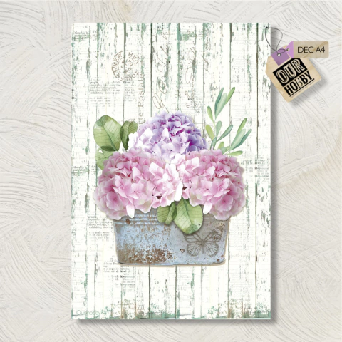 Papel decoupage A4 154