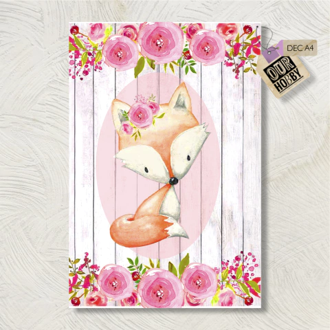 Papel decoupage A4 165