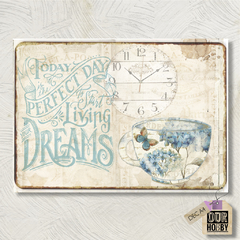 Papel decoupage A4 182