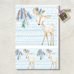 Papel decoupage A4 198