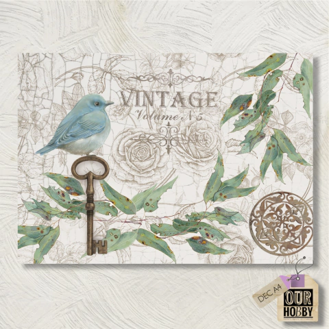 Papel decoupage A4 504