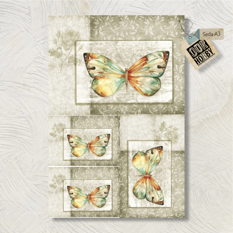 Papel de seda A3 3080