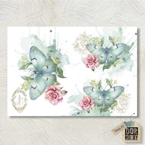 Papel de seda A3 3134