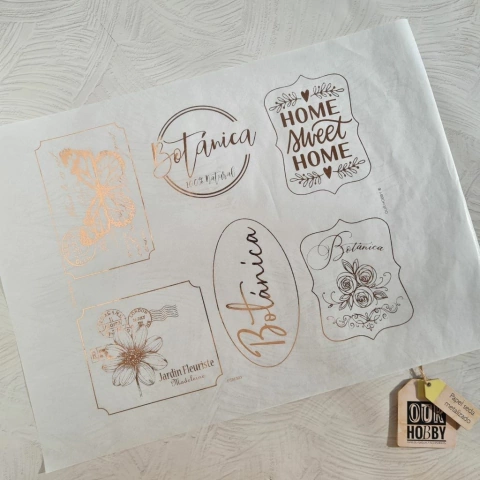 Papel de seda metalizado 303