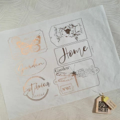 Papel de seda metalizado 305