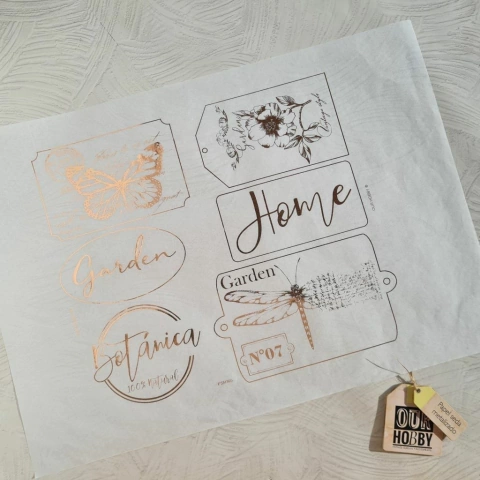 Papel de seda metalizado 305