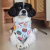 Bandana Donuts para Cachorro e Gato