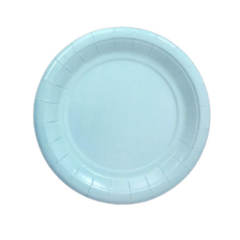 prato azul claro liso 19 cm