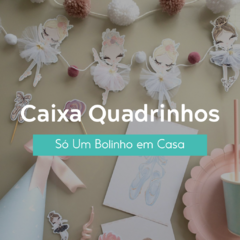 Caixa Quadrinhos- Só um bolinho em casa - comprar online