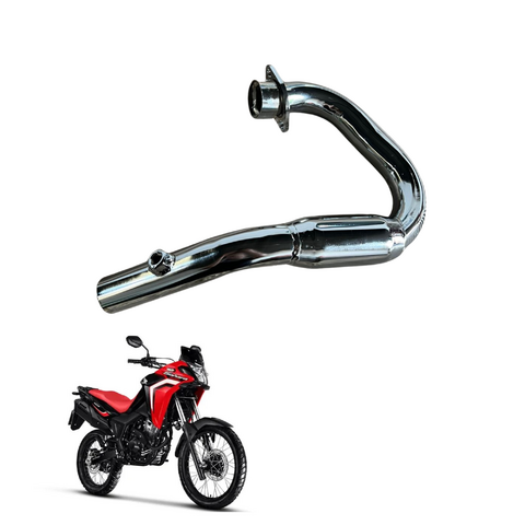 Curva De Saída Do Motor Inox Sahara 300 Com Bomber