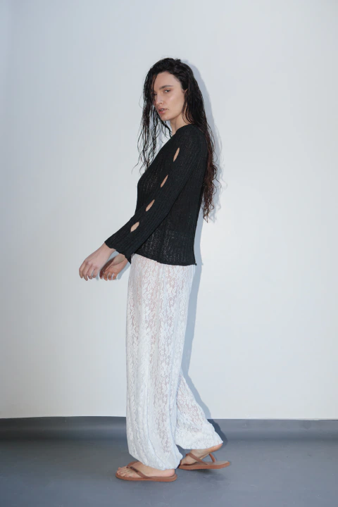 SWEATER ESPUMA NEGRO