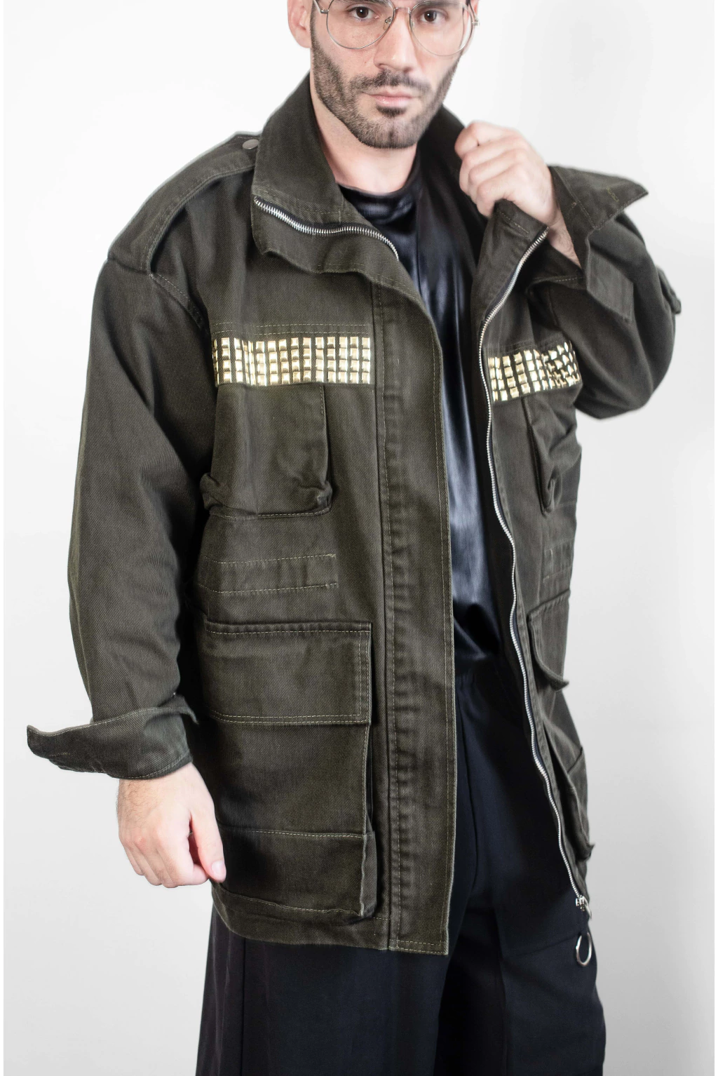 Parka Verde Militar Sin Genero