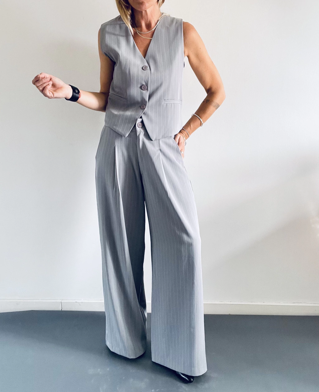 Pantalón Diplomático Gris
