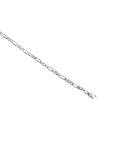 Pulseira Fígaro 4mm -  Piettra Joias - Prata de Lei 925 e 950