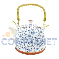 Tetera Porcelana China, 900c.c., con infusor de acero, Té hebras - comprar online