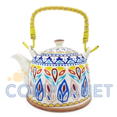 COMBO Tetera + 4 Cuencos p/Té, de Porcelana China, 90036. - comprar online