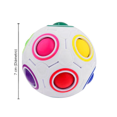 Imagen de Cubo Mágico Pelota Cube World Magic, Original Ingenio 12855