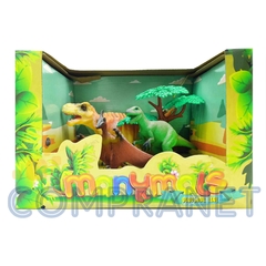 Kit de Dinosaurios x 3 en caja. Incluye: 3 dinosaurios diferentes + 1 árbol. 10391 en internet