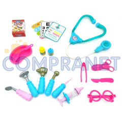 Juego Set de Doctor, con luz y sonido infantil 17 piezas, 0101 - comprar online