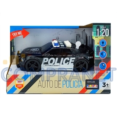 Auto Policía fricción, con luz y sonido, 11691. - comprar online