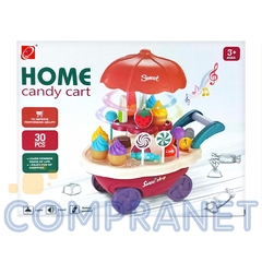Carrito Dulces y helados con luz y sonido 30 piezas, 10064. - comprar online