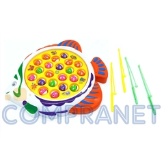 Juego de Pesca, Pescando 21 peces 4 cañas, con sonido 11694 - tienda online