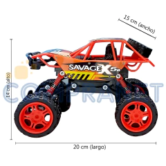Auto 4x4 Todo terreno Control remoto Fire Storm, 11644 en internet