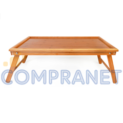 Mesa Bandeja desayunadora, Bambú, plegable, 11669 - comprar online