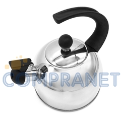 Pava Silbadora de acero inoxidable, 2 litros, 11666 - Compranet