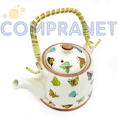 Tetera Porcelana China, 900c.c., con infusor, Diseño mariposas, 11835 en internet