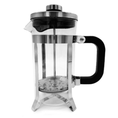 Cafetera con embolo, Prensa francesa, de vidrio y acero 11903