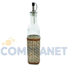 Aceitera/Vinagrera 500 c.c. de Vidrio con revestimiento, 11880