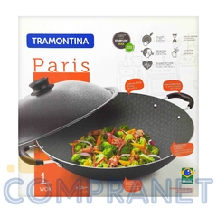 Wok Paris Tramontina, 32 cm Teflón Antiadherente , 11948 - Compranet