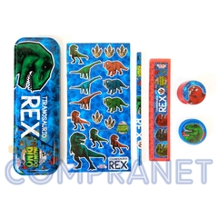 Set de Arte con cartuchera, 6 piezas DINO Cresko Personajes – 12053 - comprar online