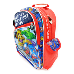 COMBO Mochila 16 pulgadas de espalda + Lunchera Avengers 90116 - comprar online