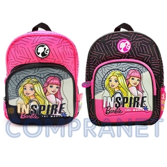 Mochila p/Jardín Barbie “Inspire in the world” 12 pulgadas, Espalda, 12195 - Compranet