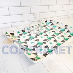 Bandeja de melamina estampada rectangular, 38 x 27, 11709 - comprar online