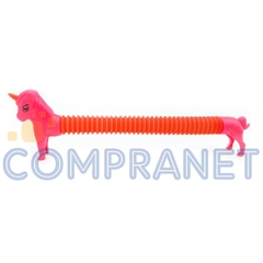 Pop Tube Unicornio, resorte anti stress, con Luz, 12385 en internet