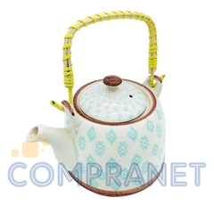 COMBO Tetera + 4 Cuencos p/Té, de Porcelana China, 90034 - Compranet