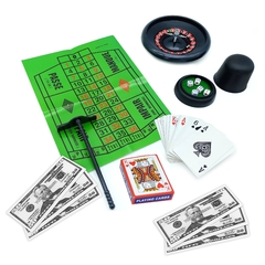 Juego de Mesa Ruleta, Generala y Cartas de póker, 12176