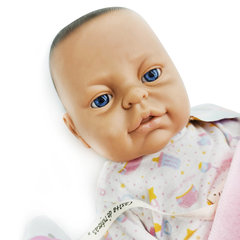 Bebé Real Camila/Agustín, con manta Polar Casita de Muñecas 12019 en internet