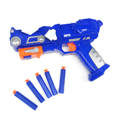Pistola Lanza Dardos Grande, 5 dardos con sopapa, 10482 - comprar online